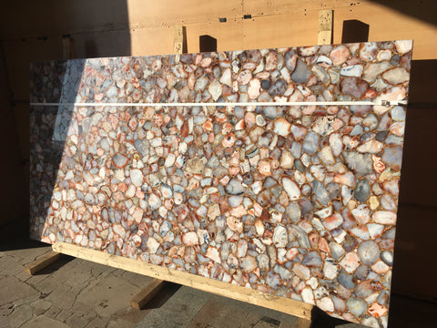 AGATE CEZANNE LIGHT WITH GOLD